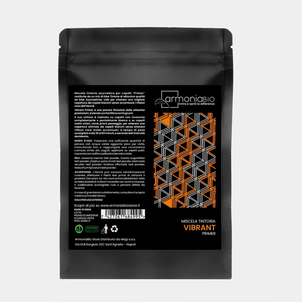 ARMONIABIO VIBRANT TINTE AYURVEDICO METODO CURLY