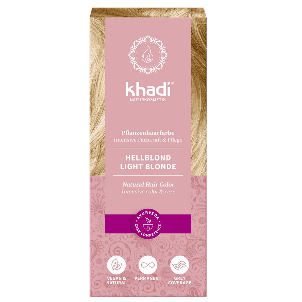 khadi light blonde tinte natural