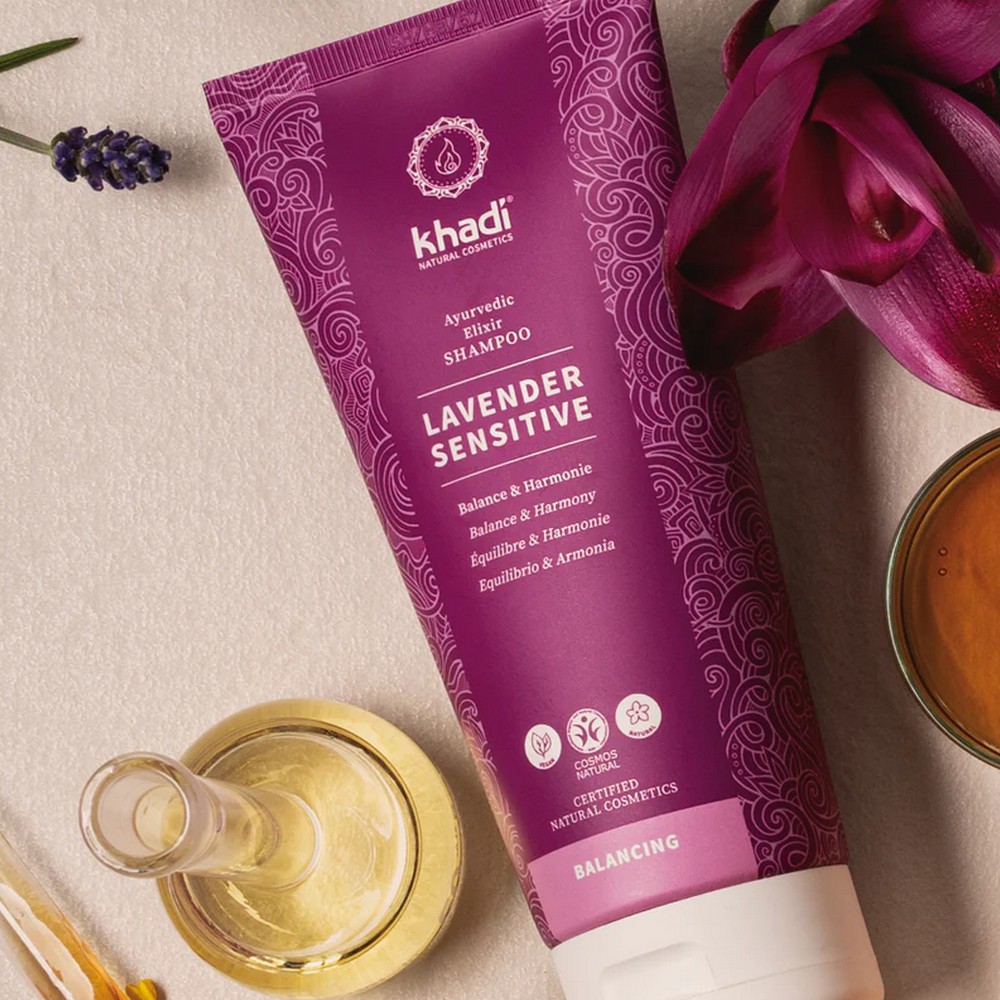 Khadi champú sensitive lavanda