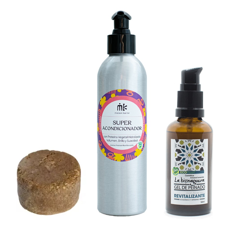 Rutina súper volumen Método Curly