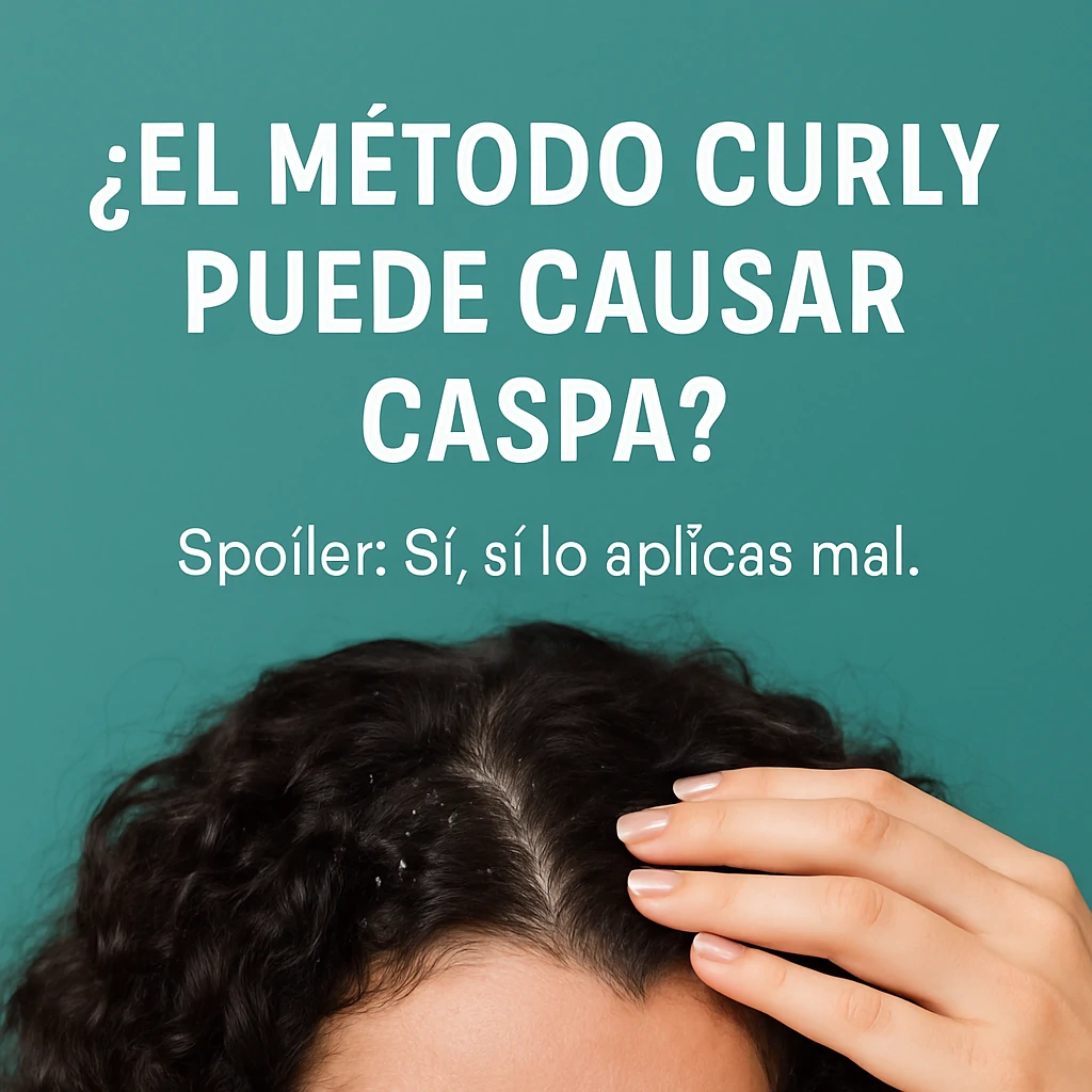 Puede el metodo curly causar caspa