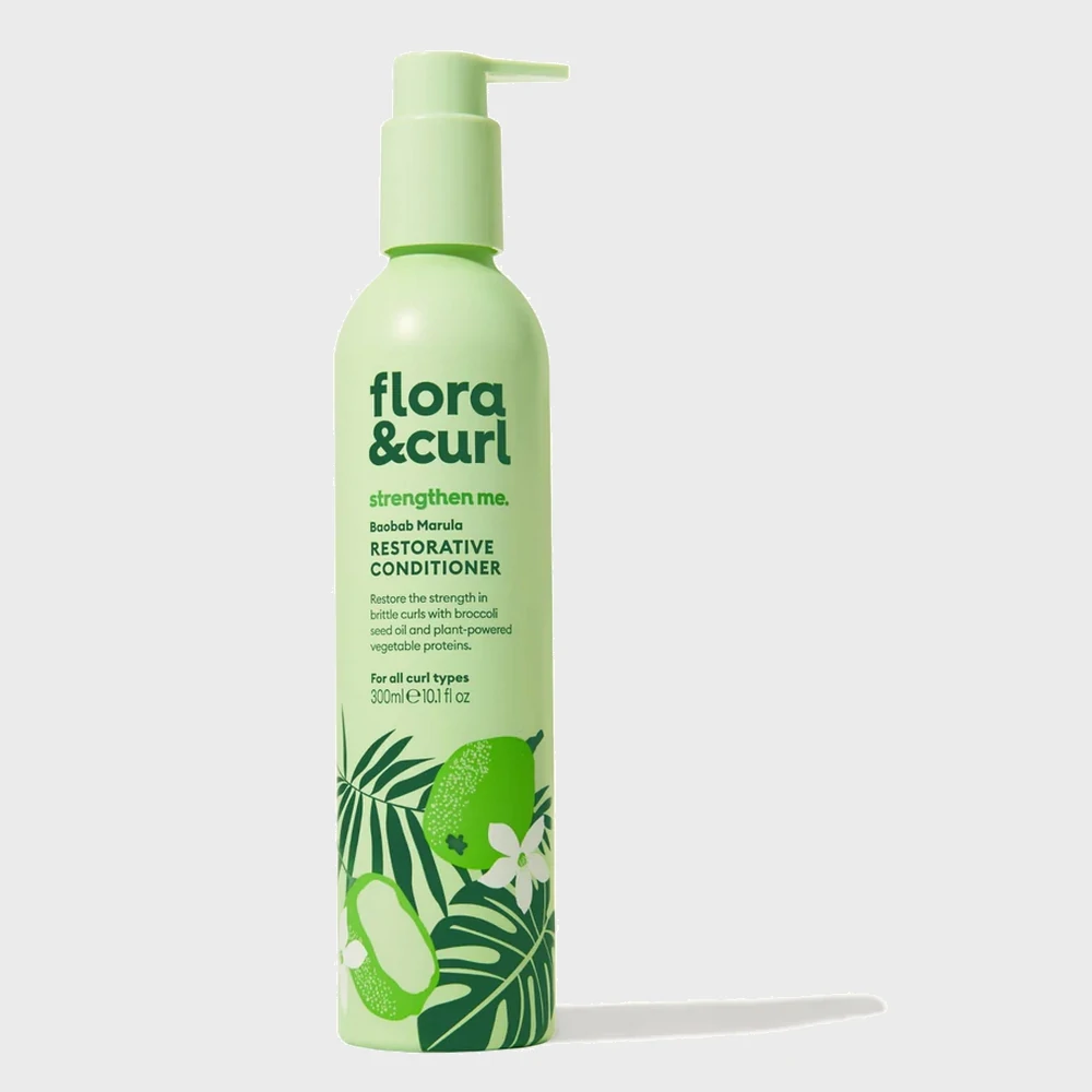 Acondicionador reparador y fortalecedor 300 ml. Flora Curl