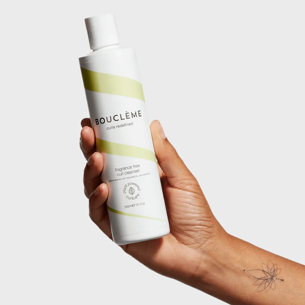 champú en crema súper suave sin perfume Boucléme 300 ml.