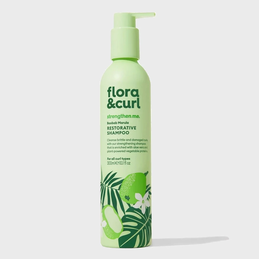 Champú reparador y reforzante 300 ml. Flora Curl