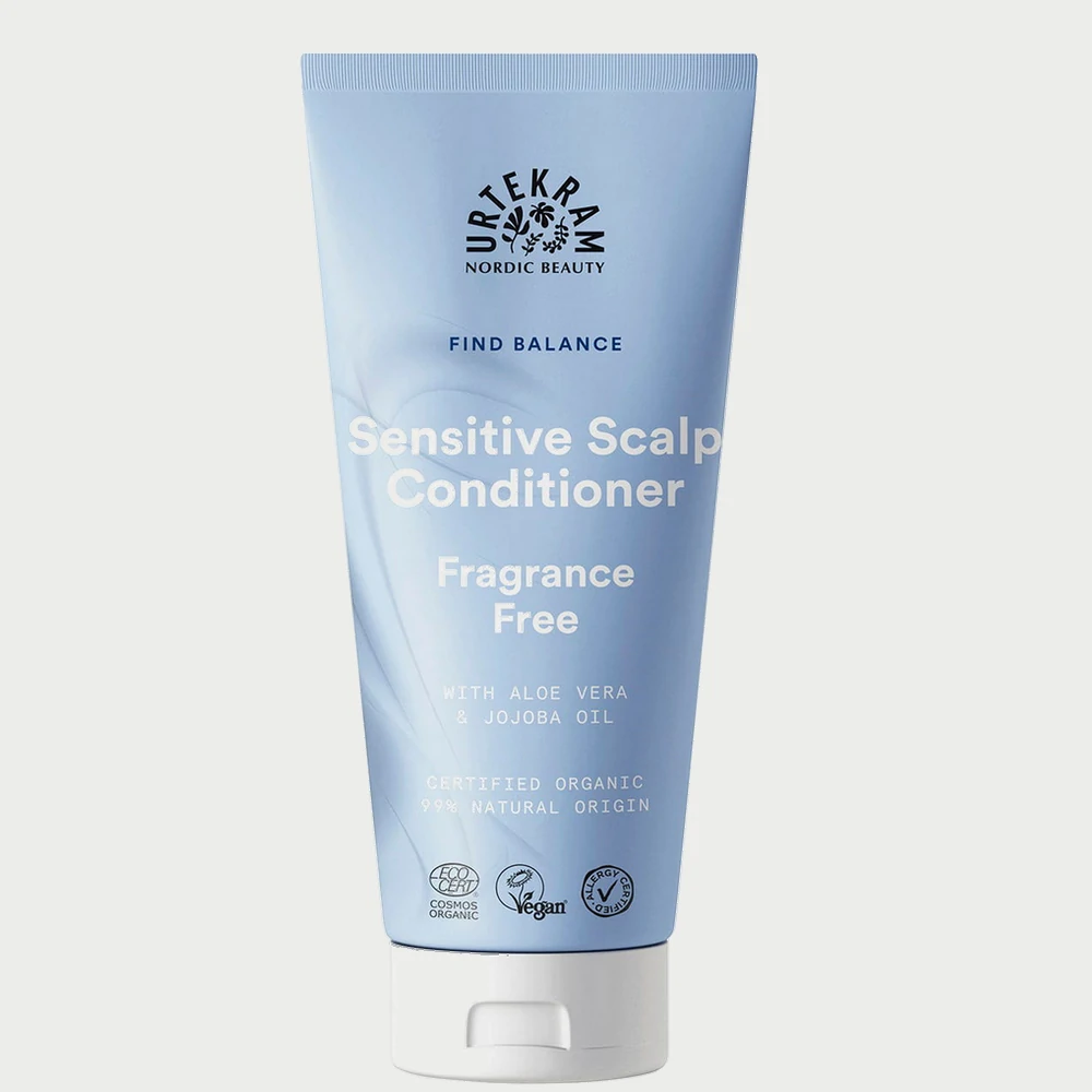 Acondicionador suave sin perfume para cuero cabelludo sensible