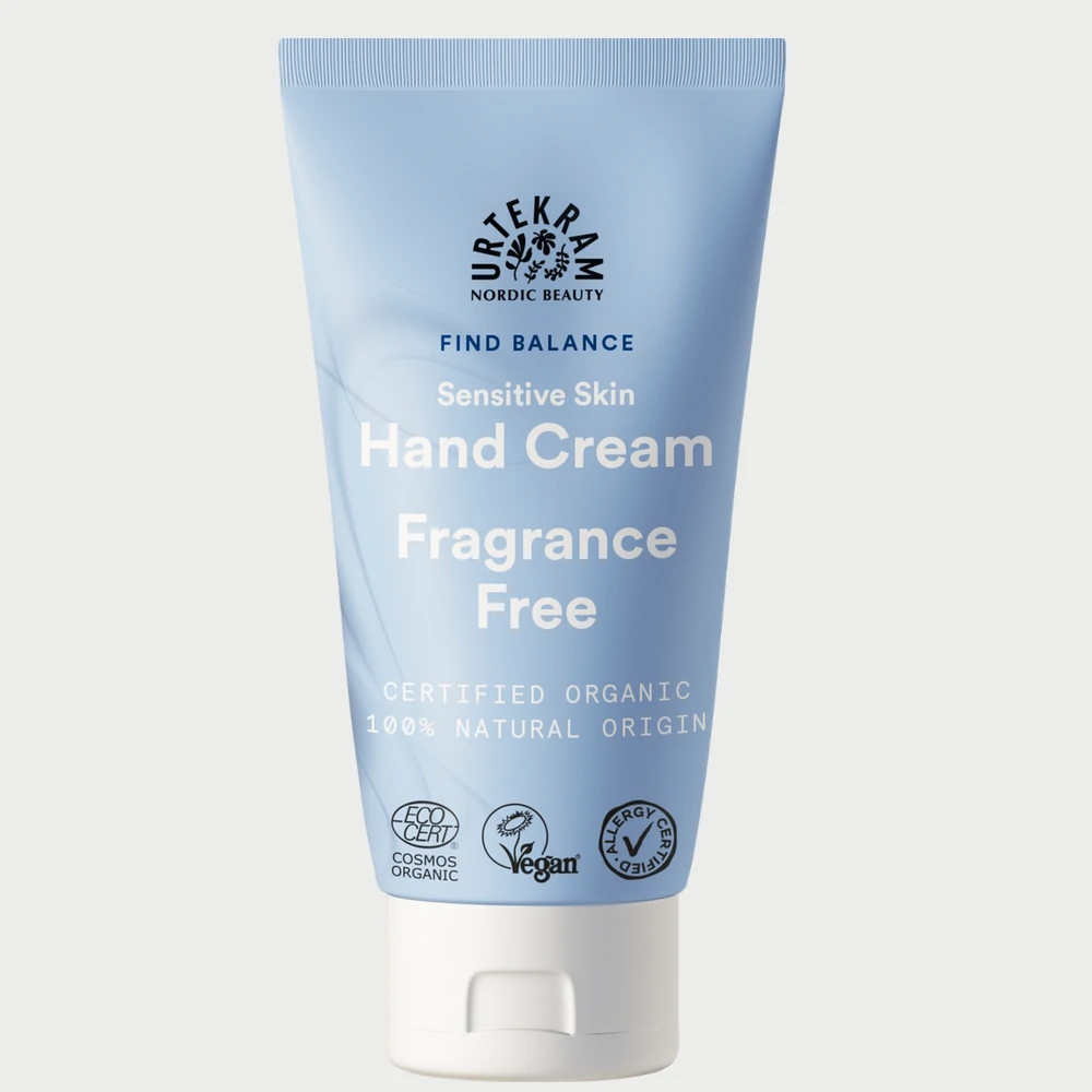 crema de manos sin perfume