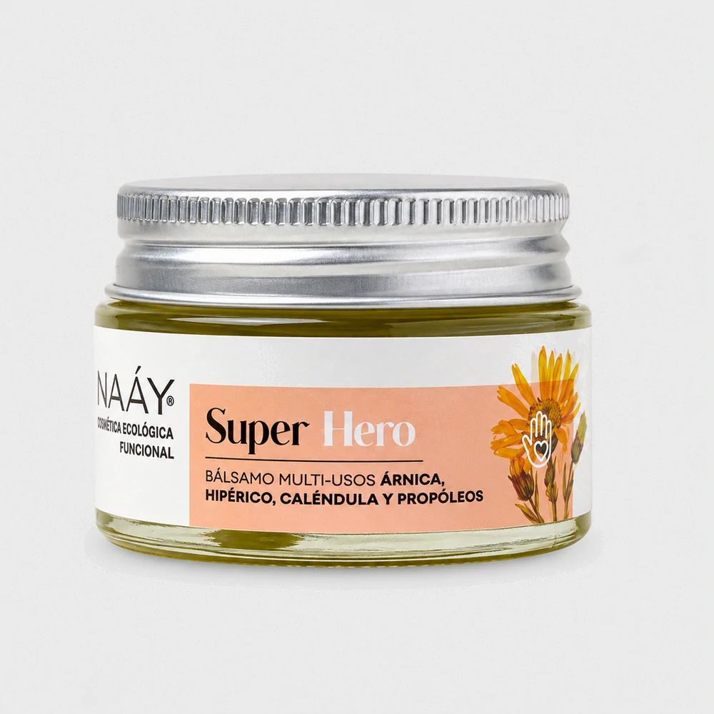 Bálsamo multiusos SOS con árnica, caléndula y propóleo Super Hero