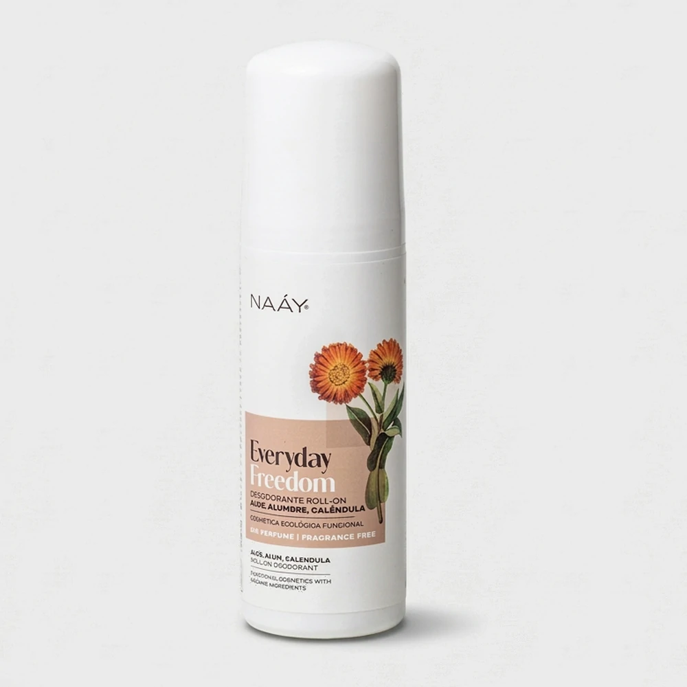 Desodorante natural roll-on sin perfume para piel sensible Everyday Freedom