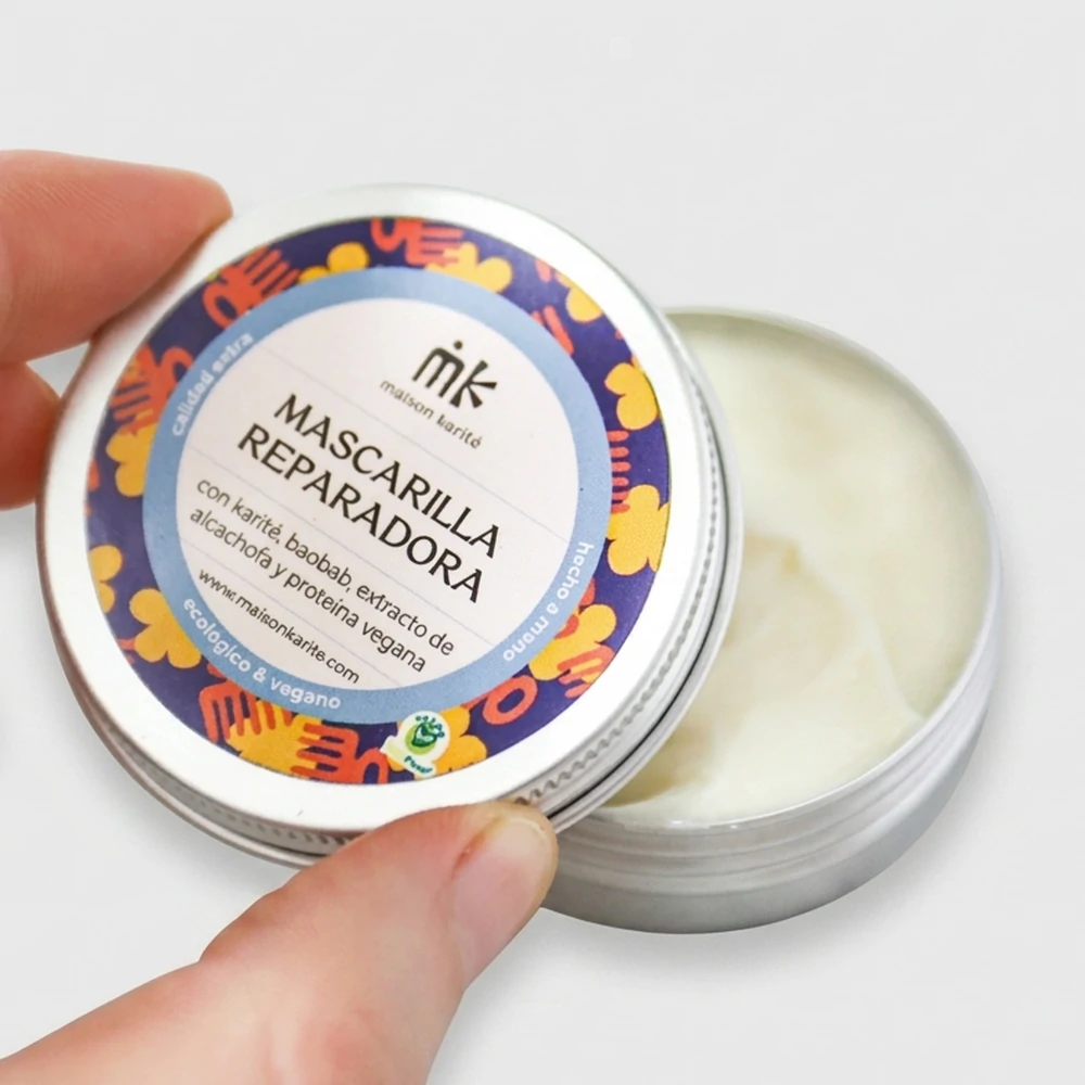 Mascarilla nutritiva y reparadora con proteínas 30 ml. Maison Karité - Imagen 2