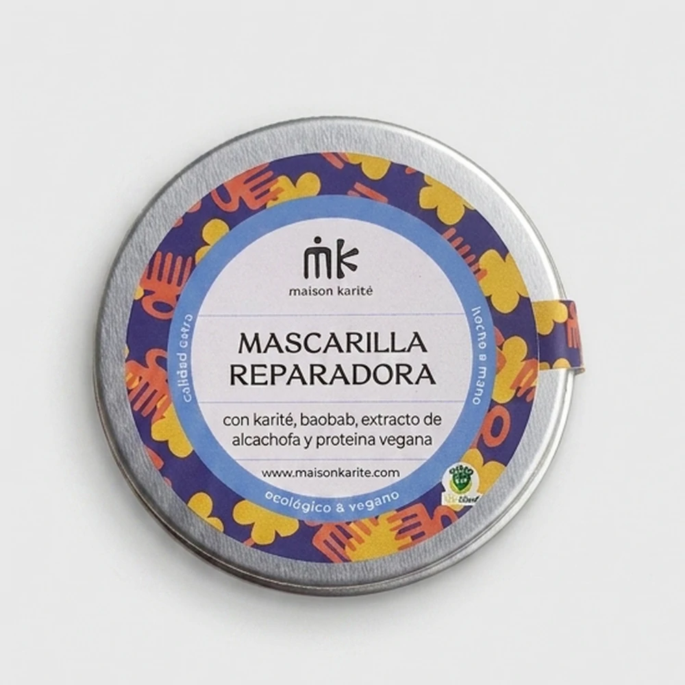 MASCARILLA CURLY REPARADORA CON PROTEINAS VEGETALES