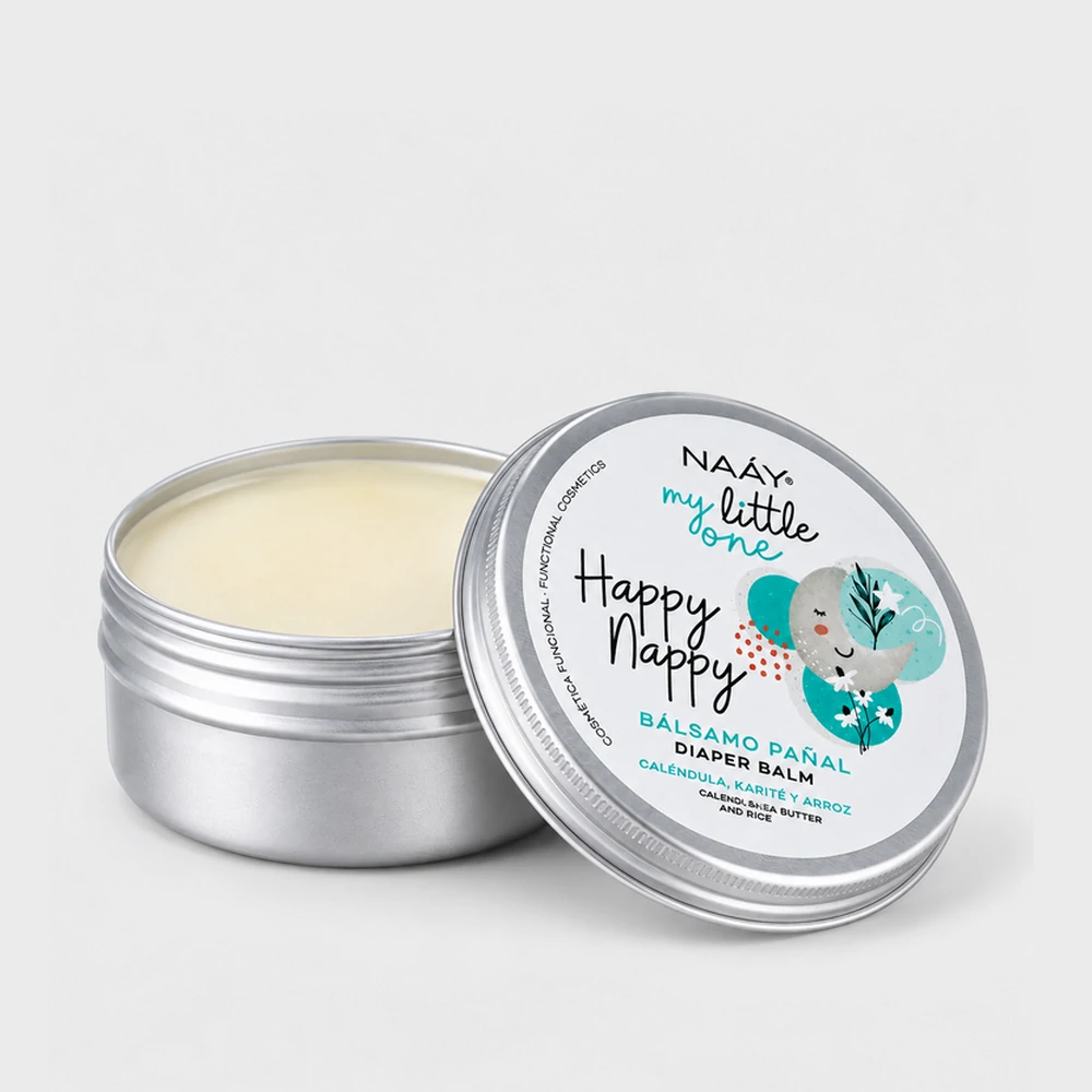 Bálsamo de pañal natural sin perfume con zinc y caléndula Happy Nappy - Imagen 2